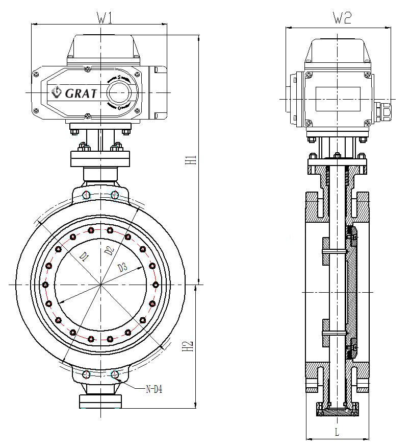 Metal Seat Butterfly Valve - RAYS Flow Control